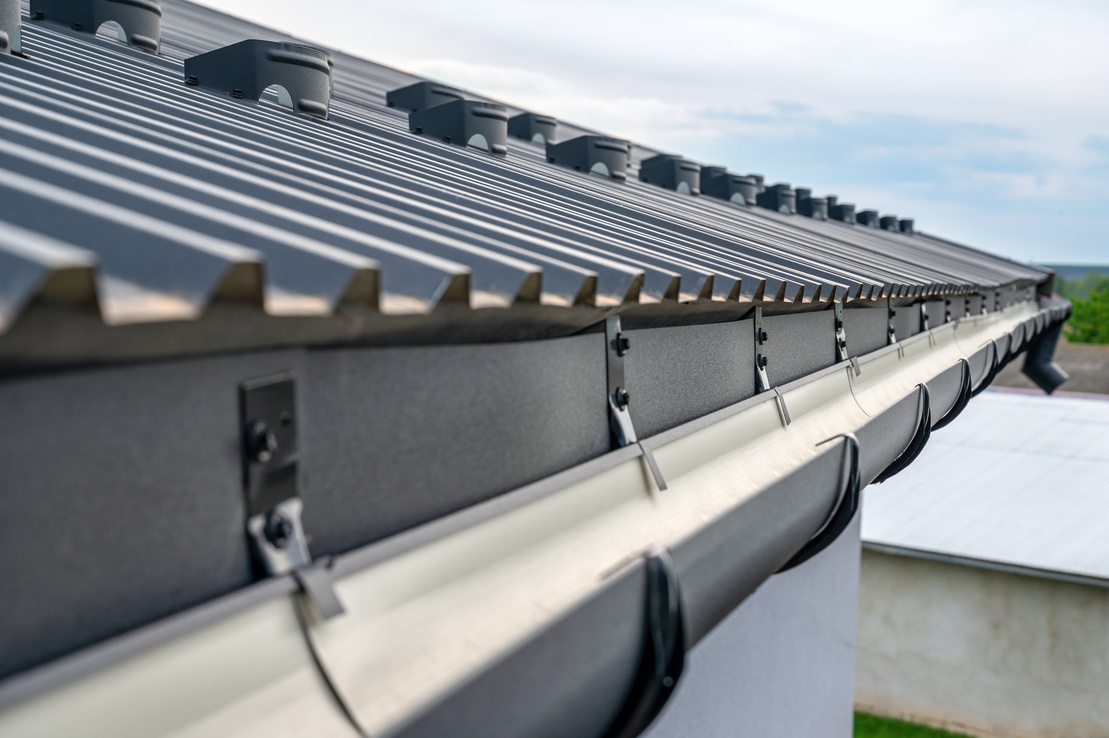 Gutter waterproofing application